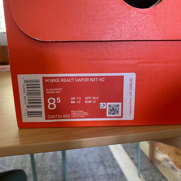 Nike Mens Vapor NXT tennis shoes - Picture 4 of 4